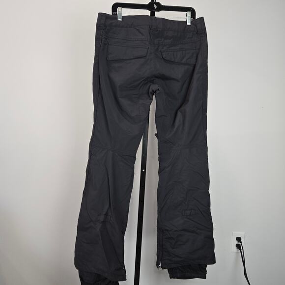 Burton Society Snowboarding Pants Womens Black Dry Ride Large Utility Outdoors - Picture 4 of 7
